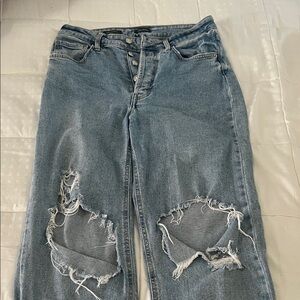 Wild Fable Light Blue Distressed Boyfriend Jeans